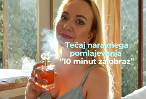 Tečaj naravnega pomlajevanja “10 minut za obraz”